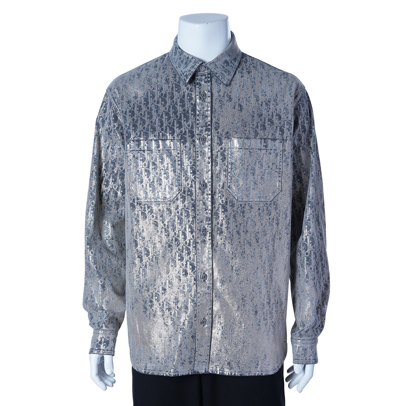 CHRISTIAN DIOR(USED)크리스찬디올 오블리크 오버셔츠 #41